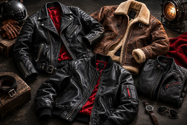 Top 10 Leather Jacket Designs to Wear This Winter